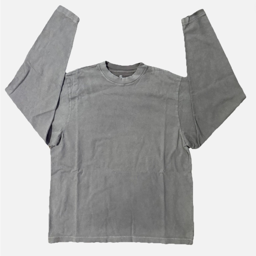 YZY Gap H03 Long Sleeve Cotton T Shirt Mens